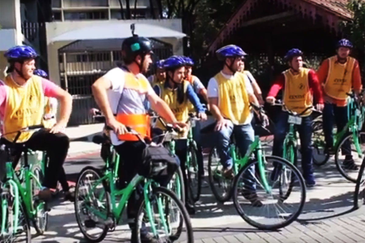 Reportagem sobre Bicicleta mostrou aulas de Ciclomobilidade do Centec